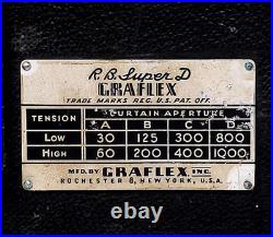 Vintage Graflex R. B. Super D 3x4 Large Format SLR Camera Ektar 152mm Lens READ