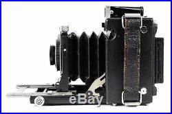 Vintage Graflex Speed Graphic 2X3 View Camera with Carl Zeiss 105mm F/3.5 Lens