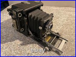 Vintage Graflex Speedgraphic Camera w Optar f-4.5 lens