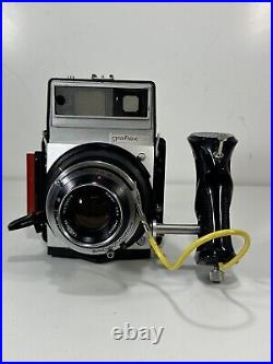 Vintage Graflex XL Rangefinder 6x7 Camera with Carl Zeiss Planar f/2.8 80mm Lens