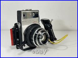 Vintage Graflex XL Rangefinder 6x7 Camera with Carl Zeiss Planar f/2.8 80mm Lens