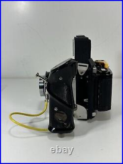 Vintage Graflex XL Rangefinder 6x7 Camera with Carl Zeiss Planar f/2.8 80mm Lens