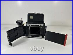 Vintage Graflex XL Rangefinder 6x7 Camera with Carl Zeiss Planar f/2.8 80mm Lens