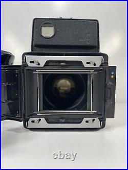 Vintage Graflex XL Rangefinder 6x7 Camera with Carl Zeiss Planar f/2.8 80mm Lens