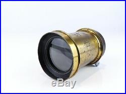 Vintage Gundlach Rapid Rectigraphic 10x12 Brass Antique Camera Lens Petzval 25
