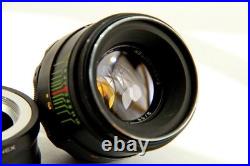 Vintage HELIOS 44-2 58mm Lens with Bokeh & Flare M42 Mount Petzval Effect Vintage HELIOS 44-2 58mm Lens with Bokeh & Flare M42 Mount Petzval Effect