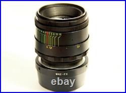 Vintage HELIOS 44-2 58mm Lens with Bokeh & Flare M42 Mount Petzval Effect Vintage HELIOS 44-2 58mm Lens with Bokeh & Flare M42 Mount Petzval Effect