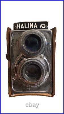 Vintage Halina AI Twin Lens Reflex TLR 80mmf/3.5With Original Case Untested