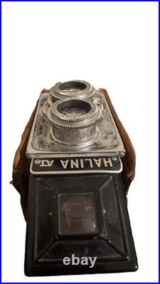 Vintage Halina AI Twin Lens Reflex TLR 80mmf/3.5With Original Case Untested