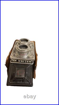 Vintage Halina AI Twin Lens Reflex TLR 80mmf/3.5With Original Case Untested