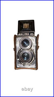 Vintage Halina AI Twin Lens Reflex TLR 80mmf/3.5With Original Case Untested