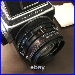 Vintage Hasselblad 500C/M Medium Format Film Camera w 80mm CF lens & 150mm lens