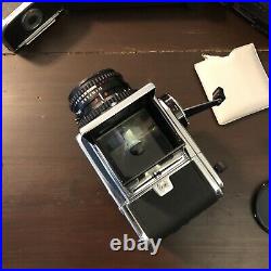 Vintage Hasselblad 500C/M Medium Format Film Camera w 80mm CF lens & 150mm lens