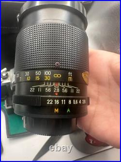 Vintage Honeywell Pentax Camera with Multiple Lenses & Carrying Case Untested Vintage Honeywell Pentax Camera with Multiple Lenses & Carrying Case Untested