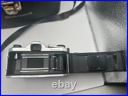 Vintage Honeywell Pentax Camera with Multiple Lenses & Carrying Case Untested Vintage Honeywell Pentax Camera with Multiple Lenses & Carrying Case Untested