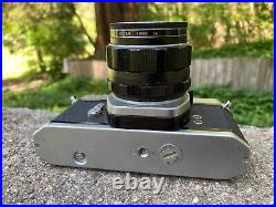 Vintage Honeywell Pentax Spotmatic 35MM Camera with Super Takumar 55MM 18 Lens