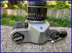 Vintage Honeywell Pentax Spotmatic 35MM Camera with Super Takumar 55MM 18 Lens