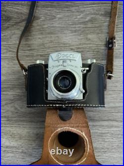 Vintage Ihagee EXA Dresden SLR Camera with E. Ludwig Meritar 50mm f2.9 Lens