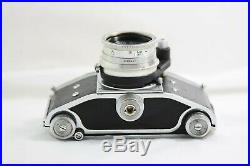 Vintage Ihagee Exakta VX Camera With Lens And Waist Level Finder 1951