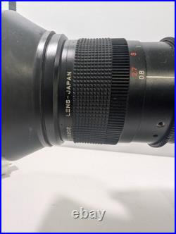 Vintage Ikegami HL-79D Broadcast Camera with Fujinon 14x Zoom Lens Exceptionally