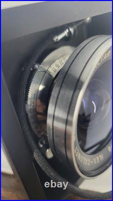 Vintage Ilex Calumet Wide Field Caltar 90mm f/8 Large Format Lens Copal Tested