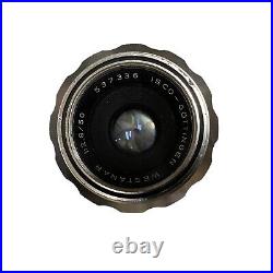 Vintage Isco-Gottingen Westanar 12.8/50 mm 537336 camera lens/lense