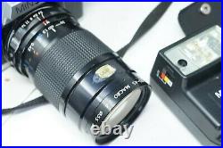 Vintage Japanese Minolta XGM SLR Film Camera with 30-80mm Macro Zoom Lens