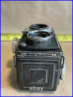 Vintage Japanese Ricoh Super 44 Film Camera With Riken Lens