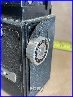 Vintage Japanese Ricoh Super 44 Film Camera With Riken Lens