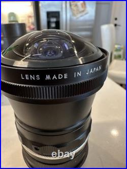 Vintage Kenko Fish-Eye 180° Lens Converter Japan with Case 49mm Ring