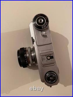 Vintage Kiev-4AM Rangefinder Film Camera with Helios-103 53mm f/1.8 USSR Made