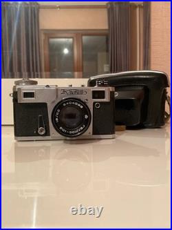 Vintage Kiev-4AM Rangefinder Film Camera with Helios-103 53mm f/1.8 USSR Made Vintage Kiev-4AM Rangefinder Film Camera with Helios-103 53mm f/1.8 USSR Made