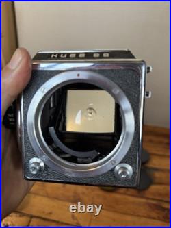 Vintage Kiev 88 USSR Medium Format Film Camera with MIR 65mm f/3.5 Lens + Filters