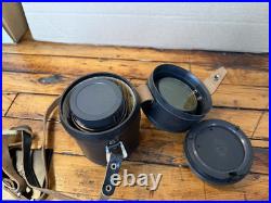 Vintage Kiev 88 USSR Medium Format Film Camera with MIR 65mm f/3.5 Lens + Filters