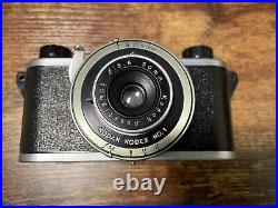 Vintage Kodak 35 Pre-War 1938-1942 Black Knobs Kodex f/5.6 50mm Tested WORKS