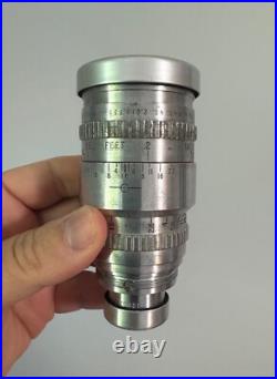 Vintage Kodak 50mm f1.6 Anastigmat S Mount Cine Lens 16mm Movie Camera