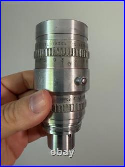 Vintage Kodak 50mm f1.6 Anastigmat S Mount Cine Lens 16mm Movie Camera