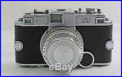 Vintage Kodak Ektra Rangefincer Camera With 50mm F1.9 Lens 1941-48