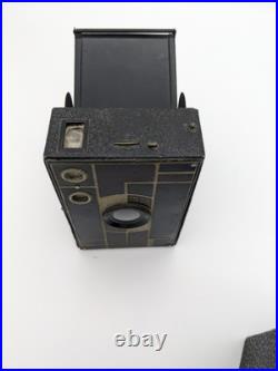 Vintage Kodak NO. 2 Beau Brownie Double Lens 120 Film Camera RARE