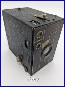 Vintage Kodak NO. 2 Beau Brownie Double Lens 120 Film Camera RARE