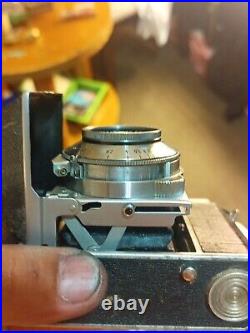 Vintage Kodak Retina IIA 35mm Camera with Schneider Kreuznach 50mm Lens
