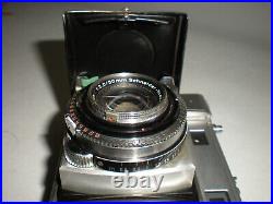 Vintage Kodak Retina IIIC 35mm Camera With 50mm f/2 Schneider Xenon C Lens ASIS