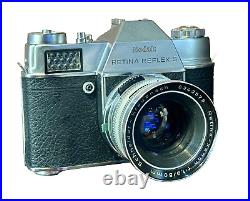 Vintage Kodak Retina Reflex S With Original Schneider-Kreuznach Xenon 50mm F1,9