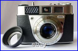 Vintage Kodak Retinette IB Film Camera With Reomar 45mm f2.8 Lens & Case Germany
