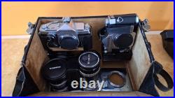 Vintage Konica 2 Camera 35mm SLR professional kit