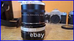 Vintage Konica 2 Camera 35mm SLR professional kit