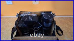 Vintage Konica 2 Camera 35mm SLR professional kit