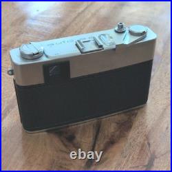 Vintage Konica Auto S2 35mm Rangefinder Film Camera Hexanon 45mm f1.8 Lens Clean