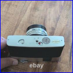 Vintage Konica Auto S2 35mm Rangefinder Film Camera Hexanon 45mm f1.8 Lens Clean