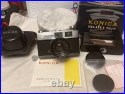Vintage Konica Auto S2 Hexanon 52mm f1.8 Lens Japan Untested With Box Nice Camera